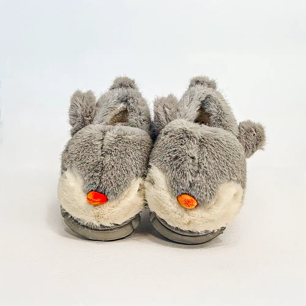 Fuzzy Grey Penguin (Kids)