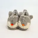 Fuzzy Grey Penguin (Kids)
