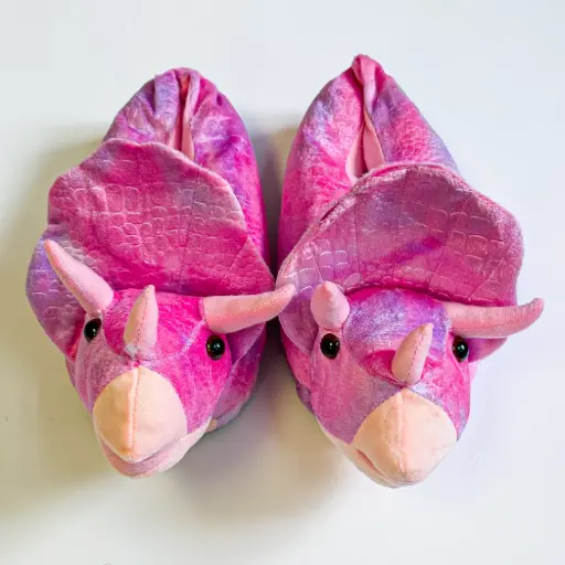 Pink Triceratops (Medium)